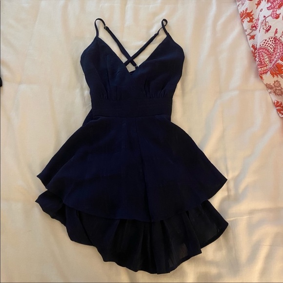 Princess Polly Theodora Playsuit (romper) in navy! - Picture 2 of 3